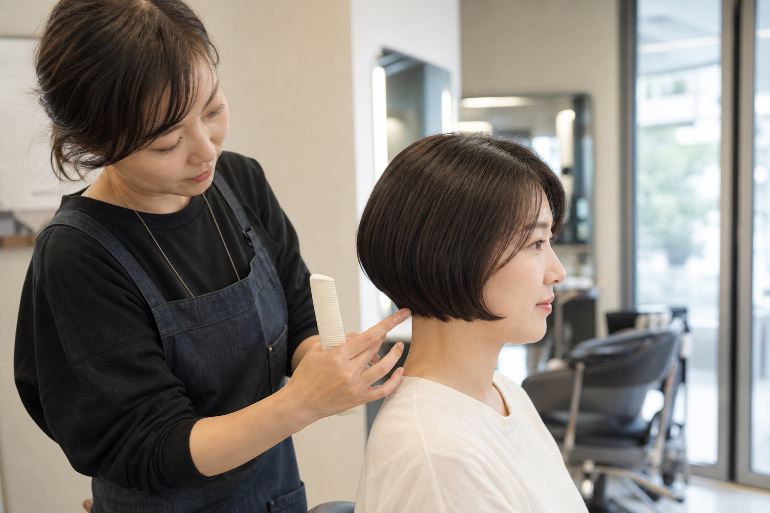 김해 단발 잘하는 미용실